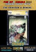 ABSOLUTE CATWOMAN #2 CGC SS 9.8 GRAYSON/BENGAL 2X SIGNED FANEXPO CANADA PRESALE