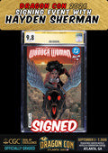 ABSOLUTE WONDER WOMAN #1 2024 HAYDEN SHERMAN SIGNED DRAGONCON CGC SS 9.8 PRESALE
