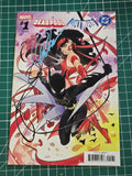 DEADPOOL BATMAN #1 MARVEL LOGO MASH-UP VARIANT GREG CAPULLO SIGNED NYCC W/COA NM