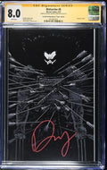 WOLVERINE #8 DANIEL WARREN JOHNSON 2ND PRINT 1:25 VIRGIN VARIANT CGC SS 8.0