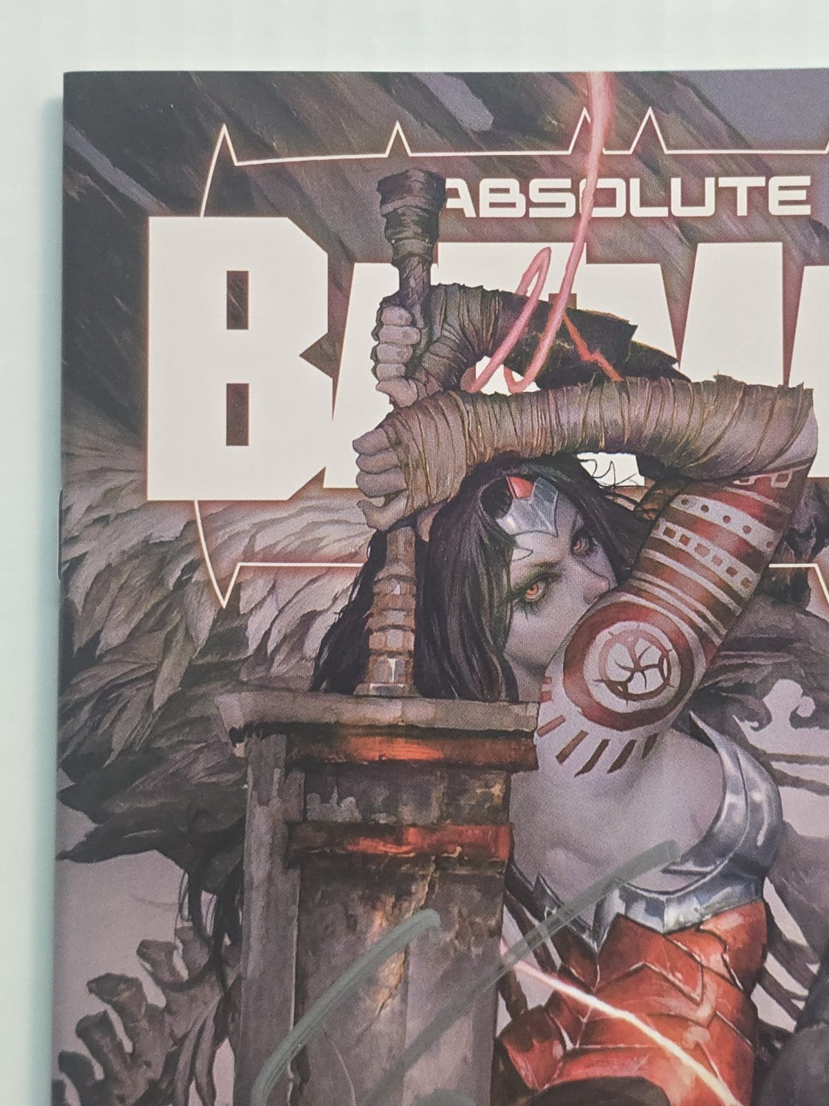 ABSOLUTE BATMAN #15 EXCLUSIVE 2X SIGNED DAN QUINTANA/SCOTT SNYDER COA 1000 LTD