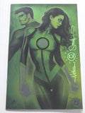GREEN LANTERN CORPS #1 FOIL VARIANT NATHAN SZERDY SIGNED W/COA NM