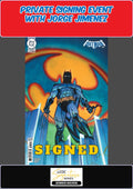 BATMAN #3 STELFREEZE RAW JORGE JIMENEZ SIGNED W/COA PRIVATE SIGNING PRESALE NM