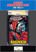 AMAZING SPIDER-MAN #25 PATRICK GLEASON FOIL CGC SS JOE KELLY SIGNED PRESALE