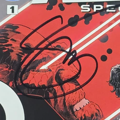 DC ALL IN SPECIAL #1 2ND PRINT DC SIGNED BY SCOTT SNYDER  W/COA NM