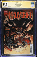 HELLVERINE #5 MARVEL 2025 CAPPUCCIO VARIANT SIGNED BEN PERCY CGC SS 9.4 NM