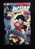 Jaguar #2  IMPACT Comics 1991 VF+  SIGNED BY JOSE MARZAN .,+1
