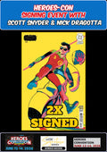 ABSOLUTE BATMAN #20 RODRIGUEZ  SNYDER/DRAGOTTA SIGNED HEROES-CON PRESALE NM/COA