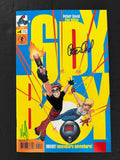 Spy Boy #4  Dark Horse Comics 2000 Vf/Nm  Signed By Peter David & Pop Mhan