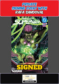 ABSOLUTE SUPERMAN #11 MAIN RAW RAFA SANDOVAL PRIVATE SIGNING PRESALE NM W/COA