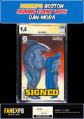 JUSTICE LEAGUE UNLIMITED #20 TOMMASO CGC SS 9.8 DAN MORA SIGNED FANEXPO PRESALE