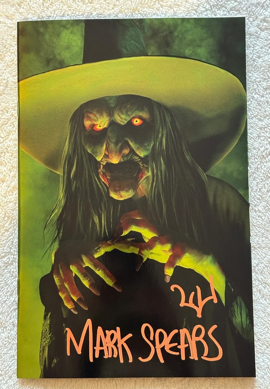 MARK SPEARS MONSTERS #6 1:50 WITCH FOIL VARIANT SIGNED BY MARK SPEARS w/COA