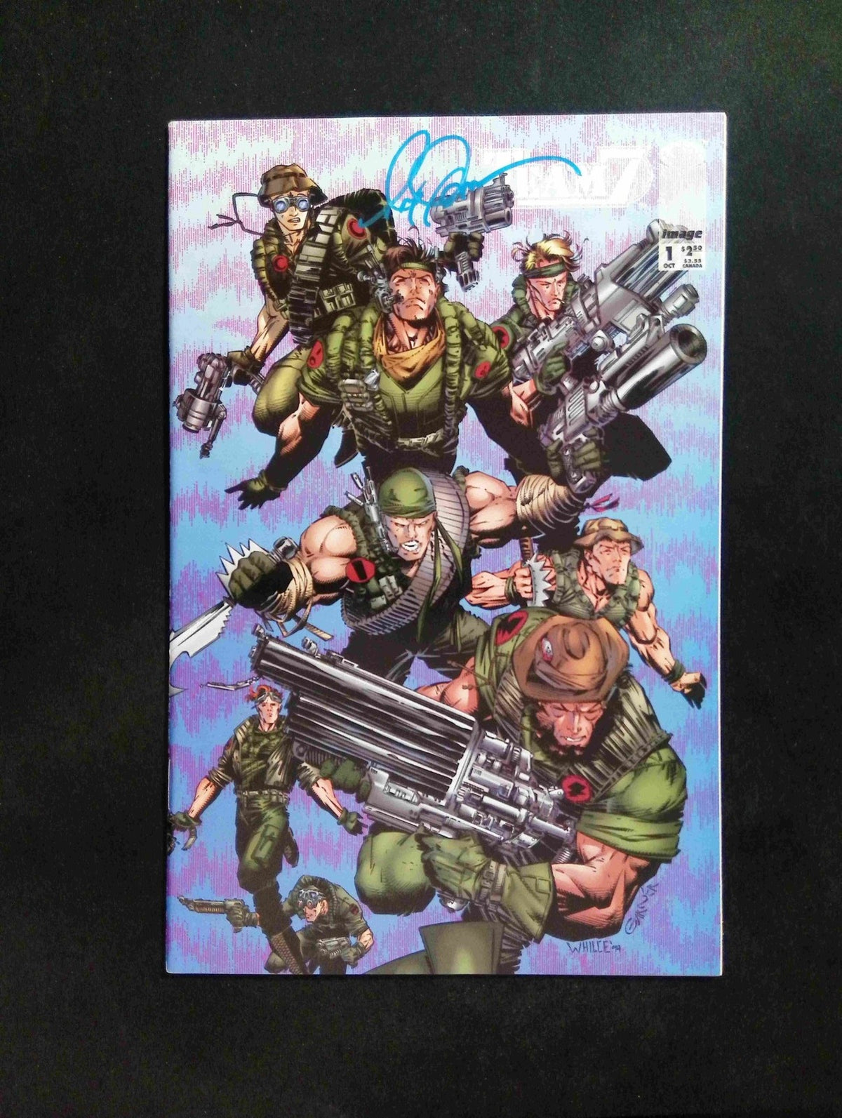 Team 7 #1  IMAGE Comics 1994 NM  Signed by: Alex Garner