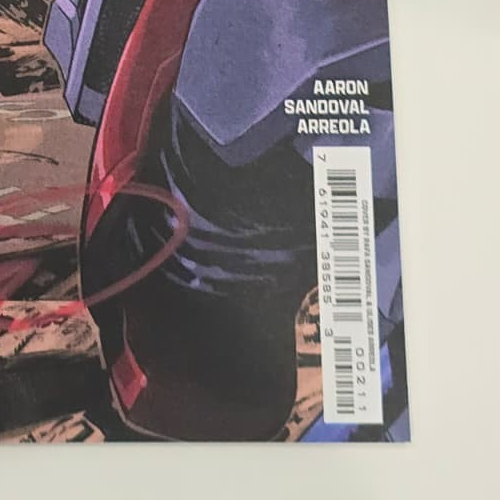 ABSOLUTE SUPERMAN #2 DC 2025 CVR A 1ST PRINT SIGNED BY RAFA SANDOVAL W/COA NM