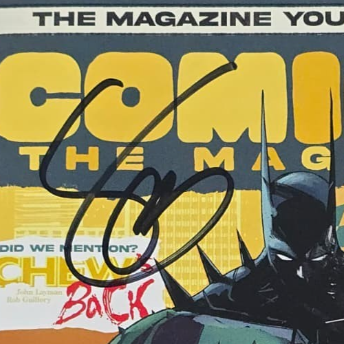 COMICS! THE MAGAZINE #1 2026 SIGNED BY SCOTT SNYDER  W/COA NM