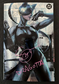 ABSOLUTE BATMAN #13 ARTGERM FOIL VAR 4X SIGNED SCOTT SNYDER/NICK DRAGOTTA COA NM