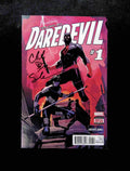 Daredevil #1 (5TH SERIES) MARVEL Comics 2016 VF/NM  Signed By Charles Soule