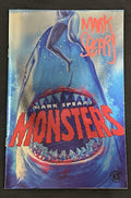 MARK SPEARS MONSTERS #6 FARLEY CON HOLOFOIL JAWS SIGNED BY MARK SPEARS W/COA NM