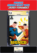 DC K.O. #1 JAE LEE CGC SS 9.8 JAVIER FERNADEZ SIGNED PRIVATE SIGNING PRESALE