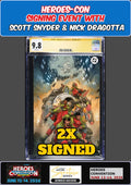 ABSOLUTE BATMAN #20 AGUILLO FOIL CGC SS 9.8 SNYDER/DRAGOTTA HEROESCON 2X PRESALE