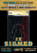 ABSOLUTE BATMAN #23 FERREYRA CGC SS 9.8 2X SIGNED SNYDER/DRAGOTTA NYCC PRESALE