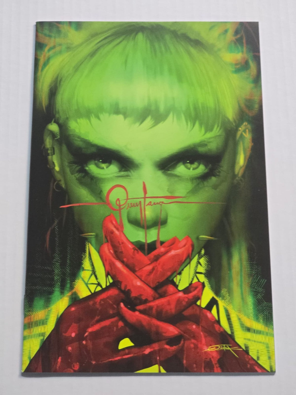 W0RLDTR33 #5 IMAGE DAN QUINTANA SDCC EXCLUSIVE VIRGIN SIGNED W/COA NM 500 LTD