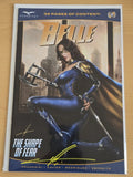 BELLE THE SHAPE OF FEAR #1 ZENESCOPE VARIANT SIGNED BY CARLA COHEN W/COA NM
