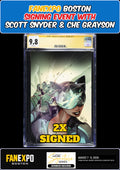 ABSOLUTE CATWOMAN #2 ANDOLFO CGC SS 9.8 SNYDER/GRAYSON 2X SIGNED FANEXPO PRESALE