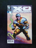 X-O Manowar #1B 3RD SERIES VALIANT 2012 VF+ Nord Variant Signed Robert Venditti