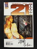 21 Down #3  Wildstorm Comics 2002 Vf+  Signed By Joe Jusko