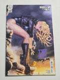 BIRDS OF PREY #24 DC COMICS VARIANT KYUYONG EOM SIGNED W/COA NM PURPLE