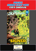 ABSOLUTE SUPERMAN #3 MAIN COVER RAW RAFA SANDOVAL PRIVATE SIGNING PRESALE NM/COA