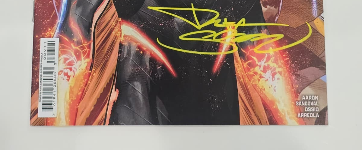 ABSOLUTE SUPERMAN #9 DC 2025 CVR A 1ST PRINT SIGNED BY RAFA SANDOVAL W/COA NM