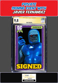 DC K.O #1 MARK SPEARS CGC SS 9.8 JAVIER FERNANDEZ SIGNED PRIVATE SIGNING PRESALE