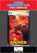 ABSOLUTE SUPERMAN #15 CGC SS 9.8 RAFA SANDOVAL SIGNED PRIVATE SIGNING PRESALE