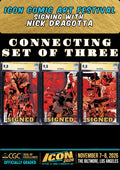 ABSOLUTE BATMAN #25 3 COVER SET CGC SS 9.8 SIGNED NICK DRAGOTTA ICON PRESALE