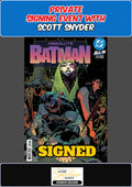 ABSOLUTE BATMAN #18 NICK DRAGOTTA RAW SCOTT SNYDER SIGNING PRESALE NM/COA