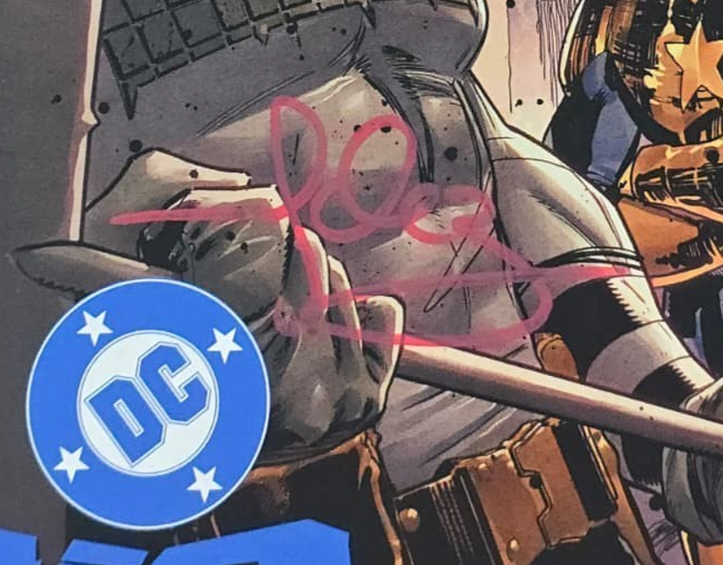 DC K.O. #1 3RD PRINT DC SIGNED BY SCOTT SNYDER & JAVIER FERNANDEZ W/COA NM