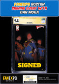 SUPERMAN #36 TAURIN CLARKE CGC SS 9.8 DAN MORA SIGNED FANEXPO PRESALE