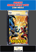 BATMAN DEADPOOL #1 FOIL CGC SS 9.8 DAN MORA SIGNED PRIVATE SIGNING PRESALE