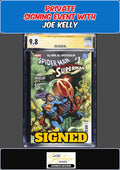SPIDER-MAN SUPERMAN #1 GARY FRANK CGC SS JOE KELLY PRIVATE SIGNING PRESALE