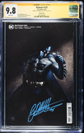 BATMAN #124 DC COMICS 2022 GABRIELE DELL'OTTO SIGNED CGC SS 9.8 NM