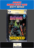 ABSOLUTE BATMAN #18 NICK DRAGOTTA   CGC SS 9.8 SCOTT SNYDER SIGNING PRESALE