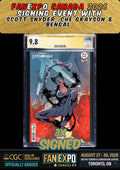 ABSOLUTE CATWOMAN #3 CGC SS 9.8 SNYDER/GRAYSON/BENGAL 3X SIGNED FANEXPO PRESALE