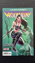 LAURA KINNEY WOLVERINE #9 MARVEL 2025 VAR SIGNED BY J SCOTT CAMPBELL W/COA NM