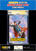 SUPERMAN #37 NICK ROBLES CGC SS 9.8 DAN MORA SIGNED FANEXPO PRESALE