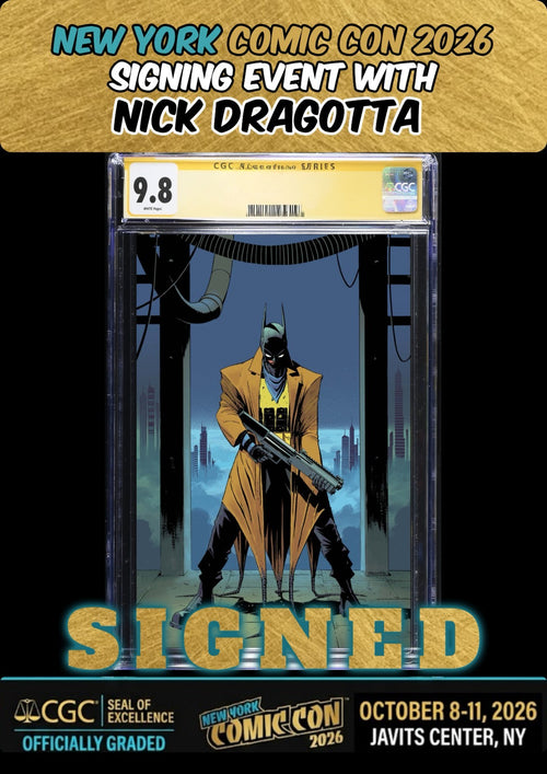 ABSOLUTE BATMAN #24 DRAGOTTA MAIN CGC SS 9.8 SIGNED NICK DRAGOTTA NYCC PRESALE