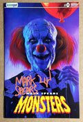 MARK SPEARS MONSTERS #0 CLOWN VARIANT SIGNED/REMARKED ORANGE MARK SPEARS NM
