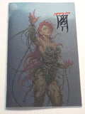 POISON IVY #38 DC COMICS VARIANT KYUYONG EOM SIGNED W/COA NM BLACK/RED