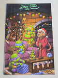 TMNT SATURDAY MORNING ADVENTURES #11 TIM LATTIE SIGNED JEREMY CLARK W/COA NM